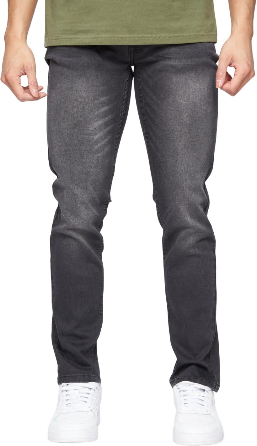 Crosshatch - "Malcom" Jeans für Herren (Grau)