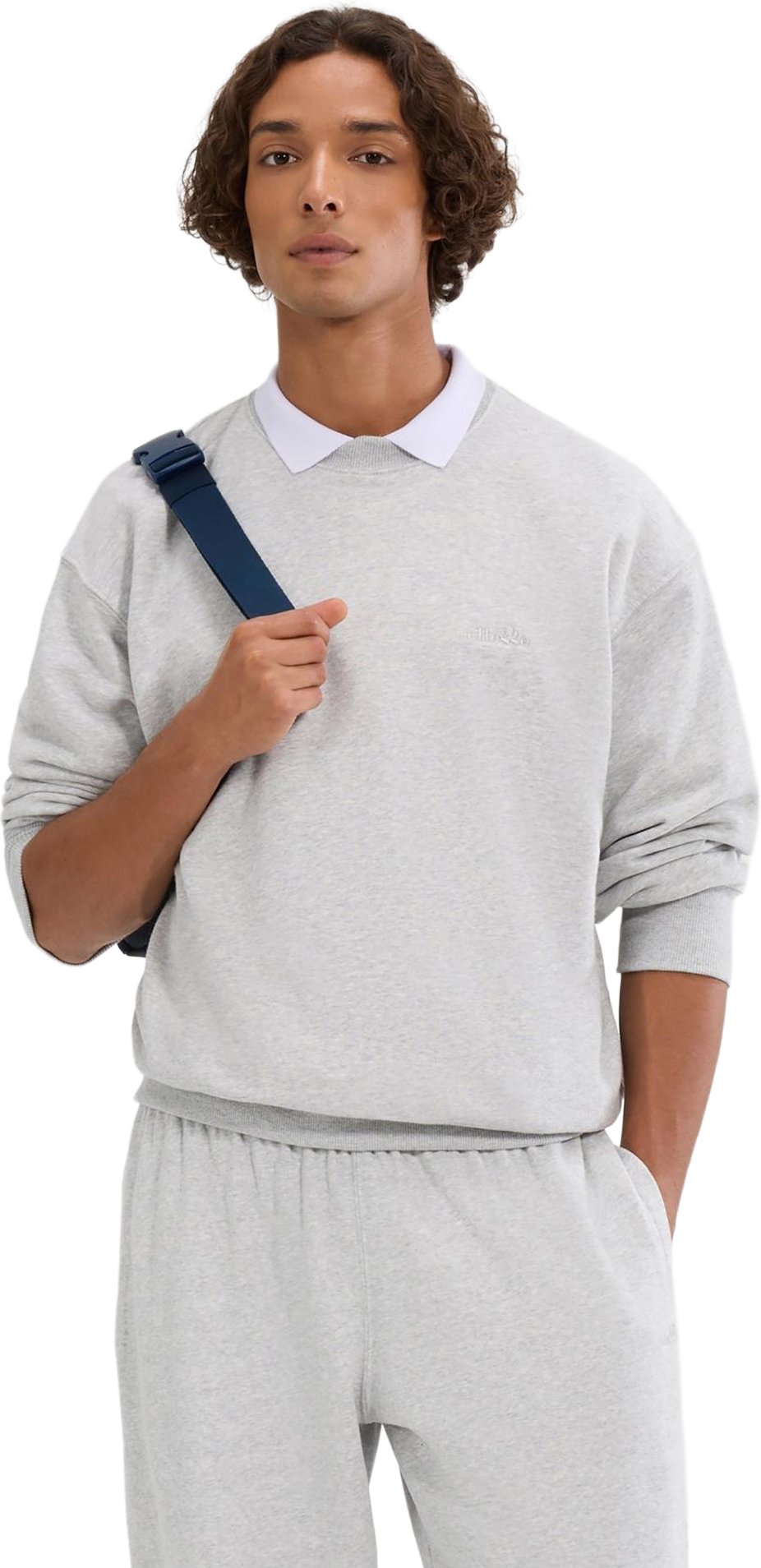 Ellesse - "Rafori" Sweatshirt für Herren (Hellgrau meliert)