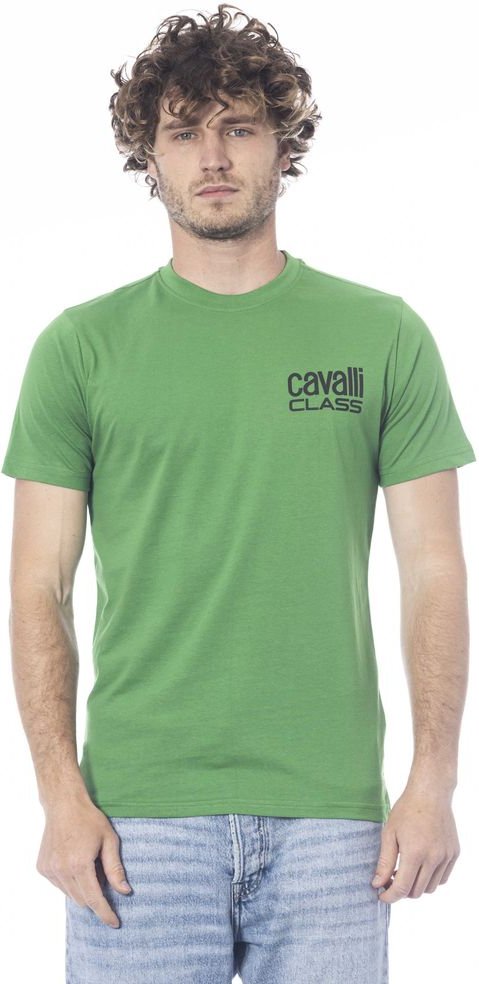 T-Shirt Grüner Rundhalsausschnitt