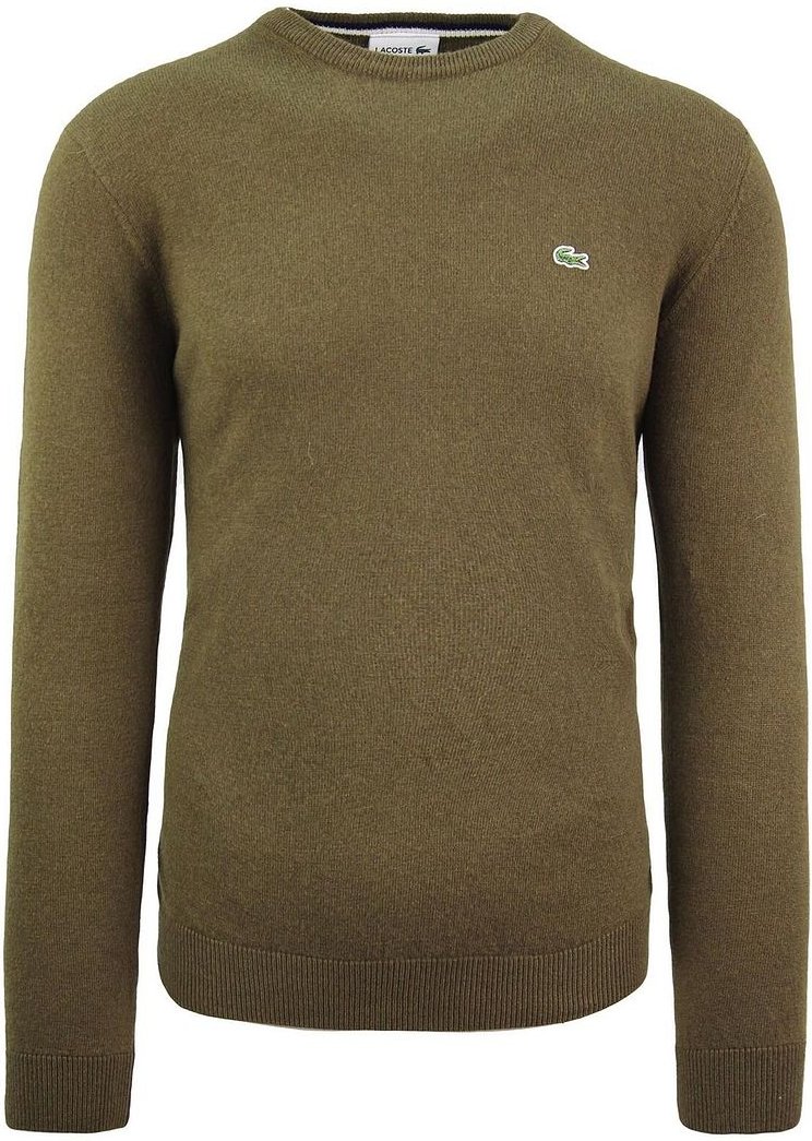 Lacoste Wollmenschengrüner Pullover