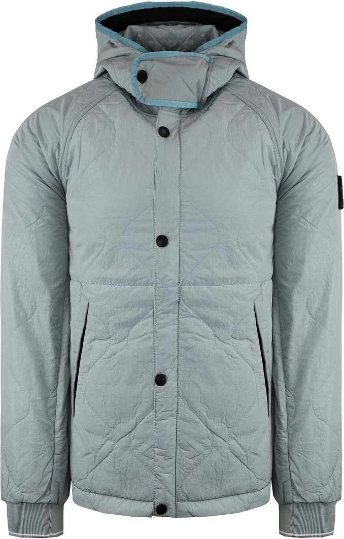 Weekend -Täter Retro 80er Jahre Manilla Mens Ice Blue Jacket