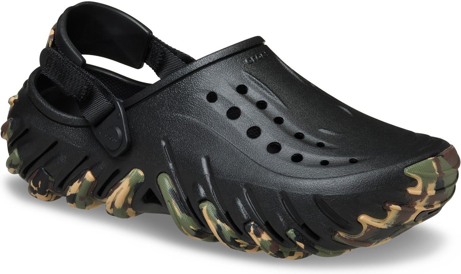 Thumbnail - Crocs Echo Ro Thermoplastische Schwarze/Multi Clogs