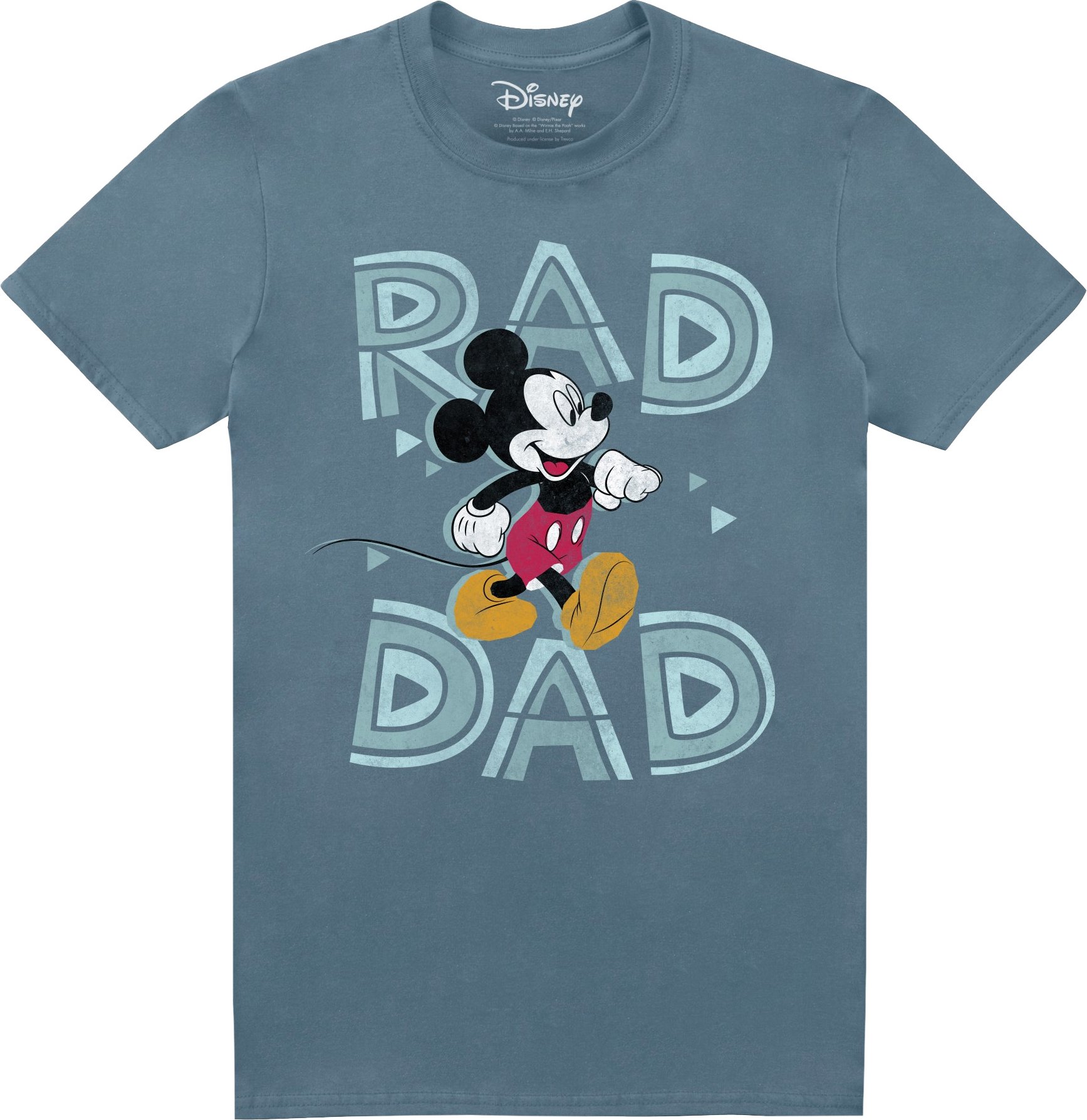 Disney - "Rad Dad" T-Shirt für Herren (Indigo)