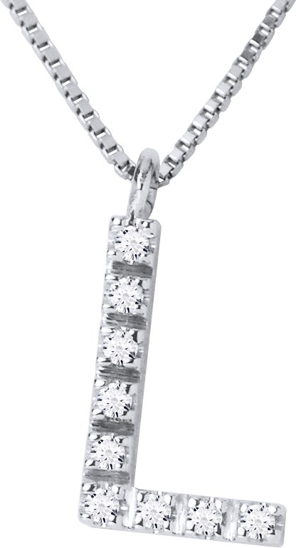 DIADEMA - Halskette mit Diamanten - L - Weißgold