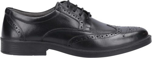 Thumbnail - Hush Puppies - "Nolan" Halbschuhe für Herren, Leder (Schwarz)