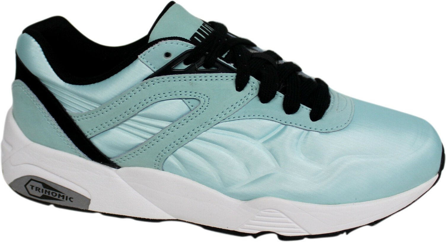 Puma Trinomic R698 Matt & Shine Aqua Schnüren -Herren -Trainer 359305 05 B55E