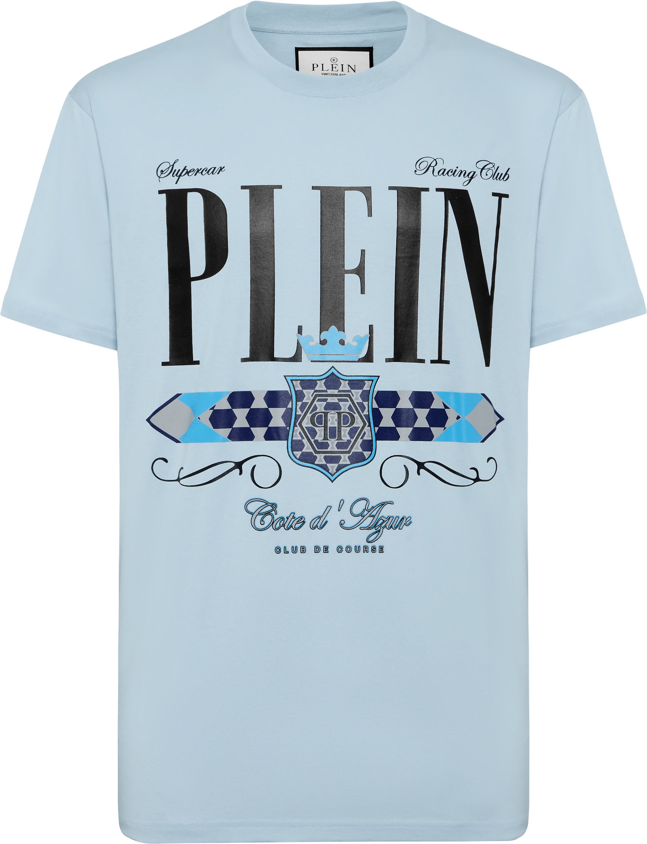 T-Shirt Round Neck Ss Plein Stemma