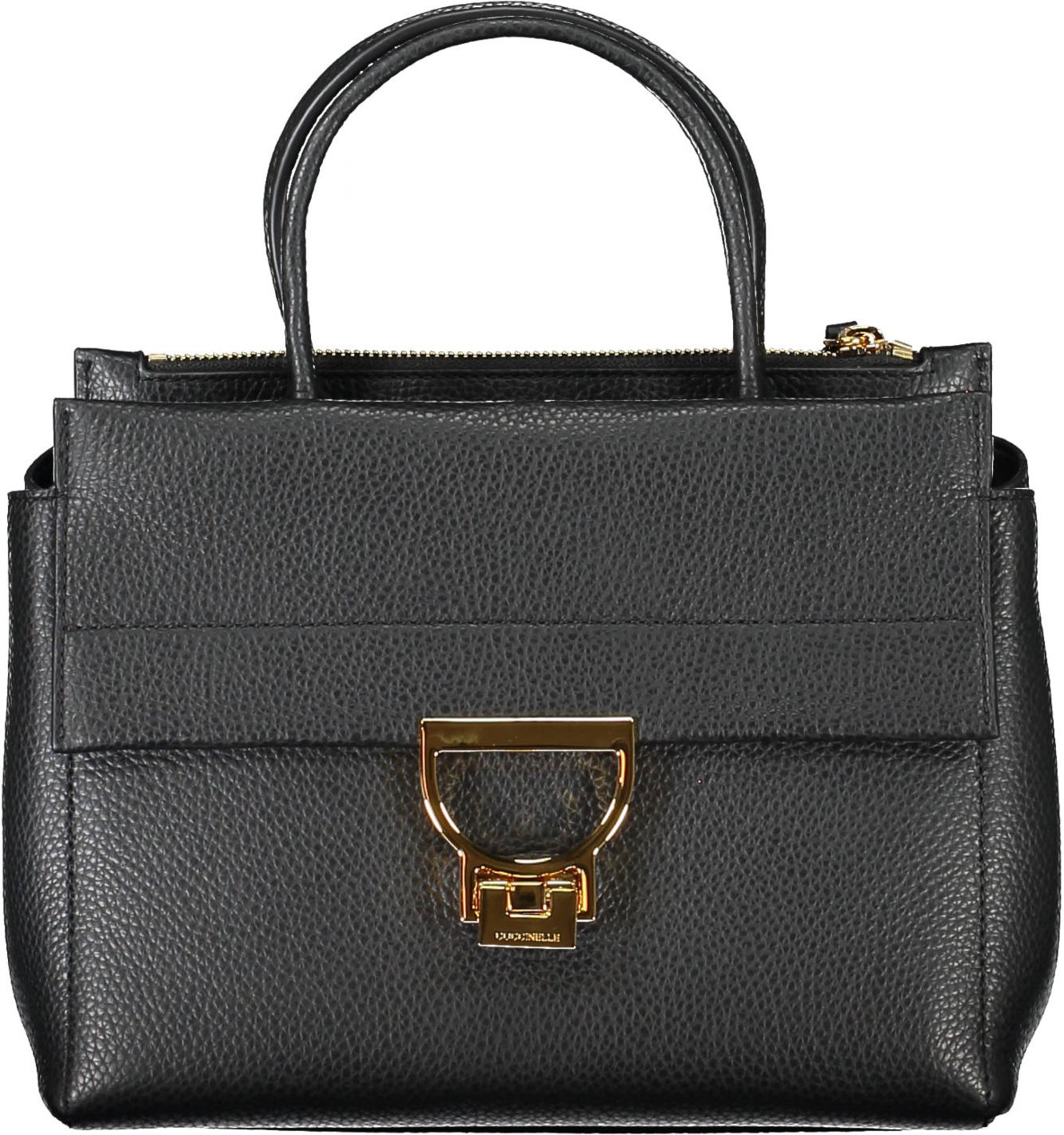 Coccinelle Damen schwarze Leder-Handtasche
