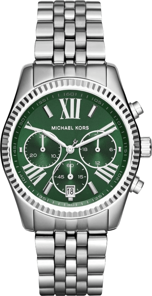 Michael Kors Lexington MK6222 Damen Chronographuhr 38mm Silber