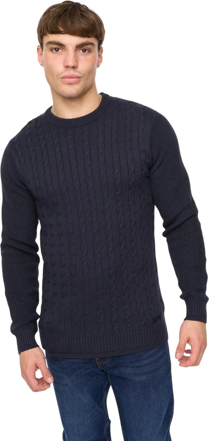 Crosshatch - "Kabstars" Pullover für Herren (Marine)