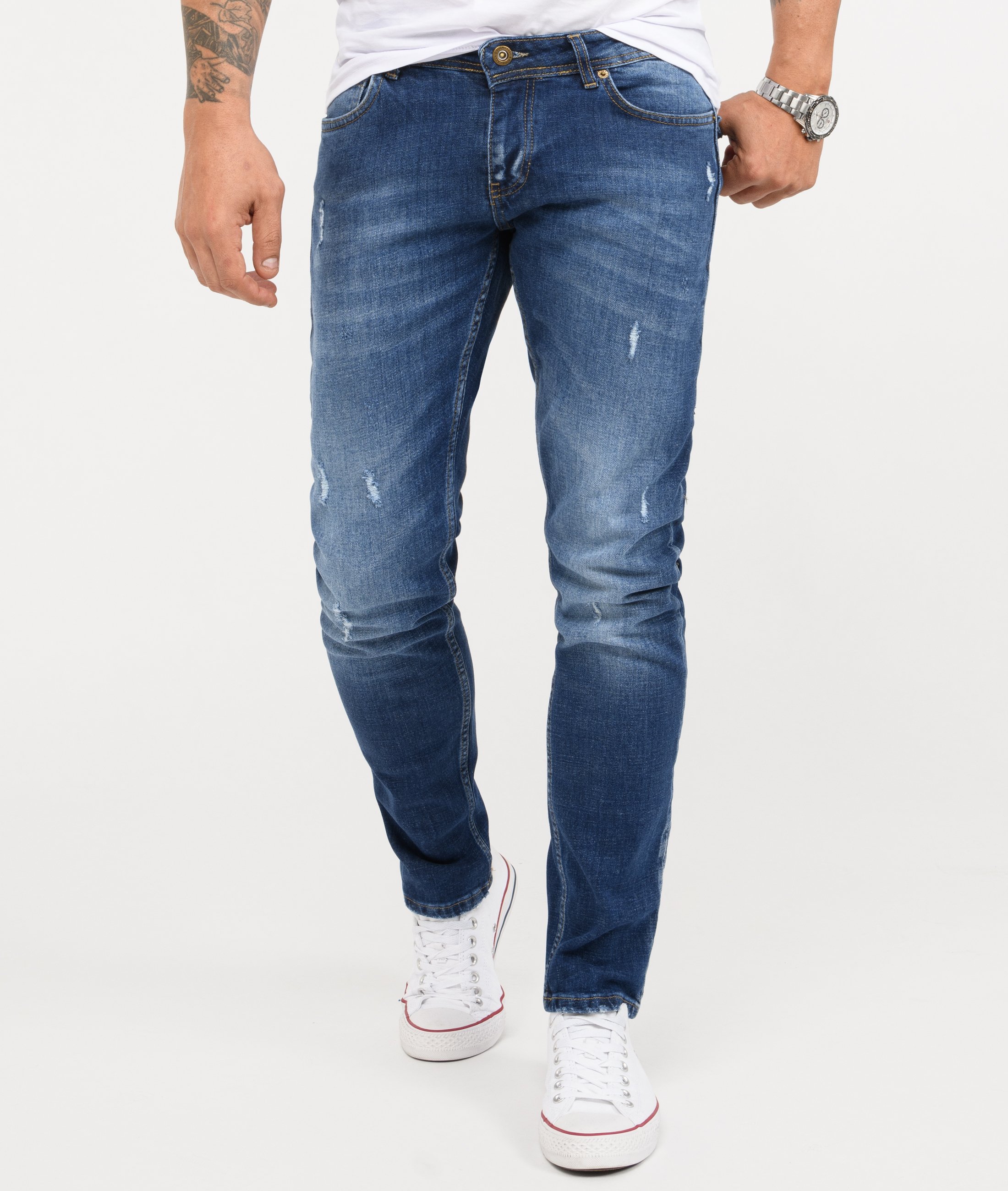 Rock Creek Jeans Blau