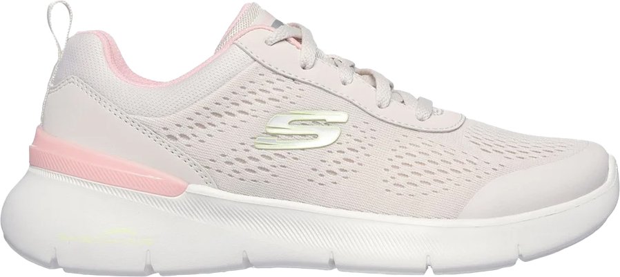 Skechers - Damen Sneaker "Dynamight 2.0 New Heights" (Natürlich/Pink)