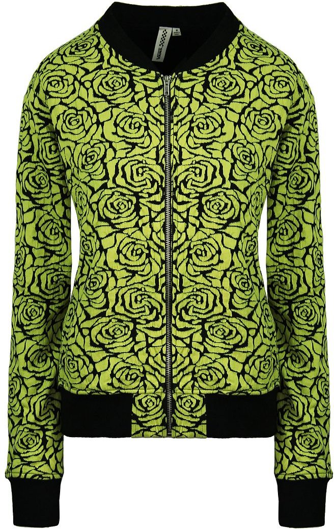 Thumbnail - Vans von der Wand Langarm Reißverschluss UP Printed Womens Yellow Track Jacke V2YRD2P