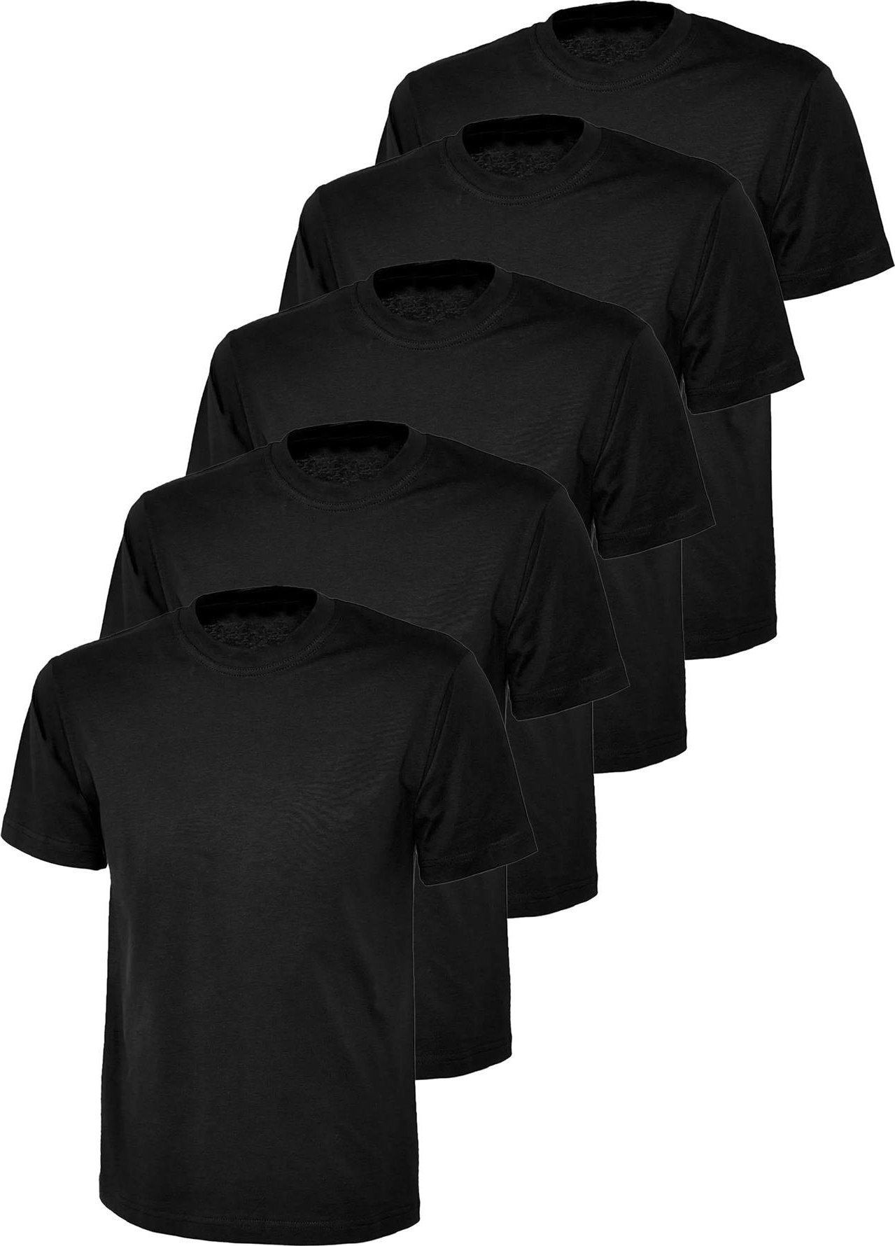 Thumbnail - Kruze | Womens Crew Neck T-Shirts (5er Pack)