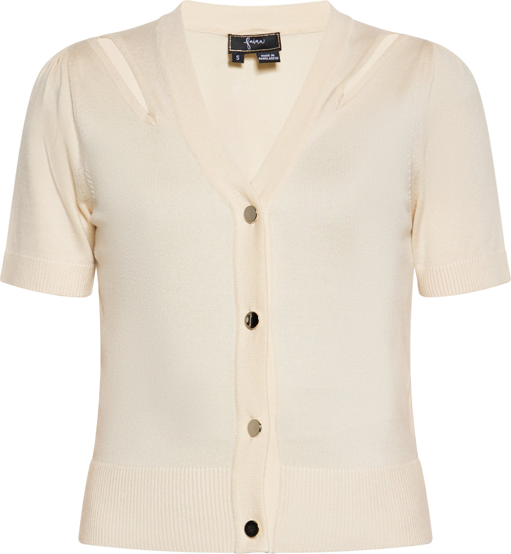 Faina Strickjacke Damen Elfenbein