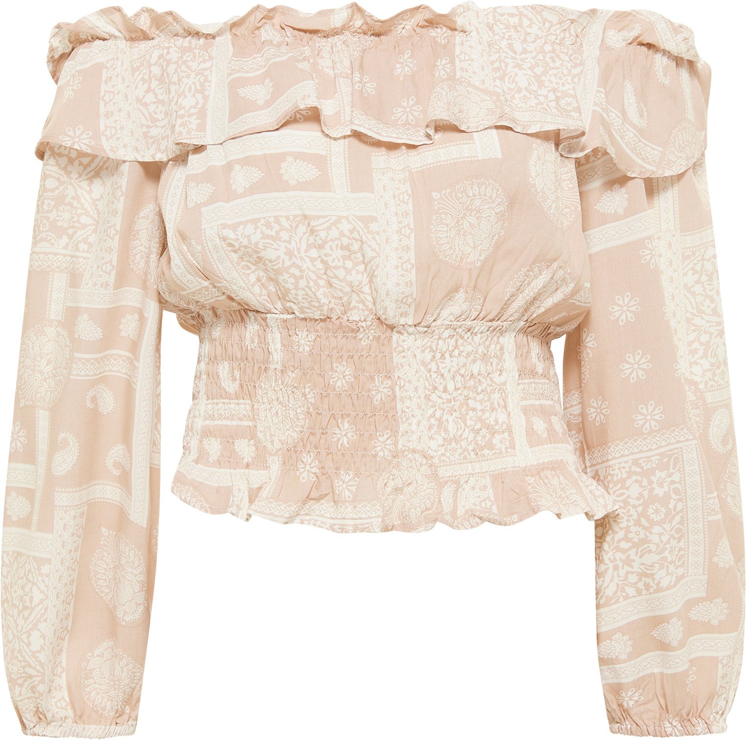 IZIA Blouse à Carmen gaya