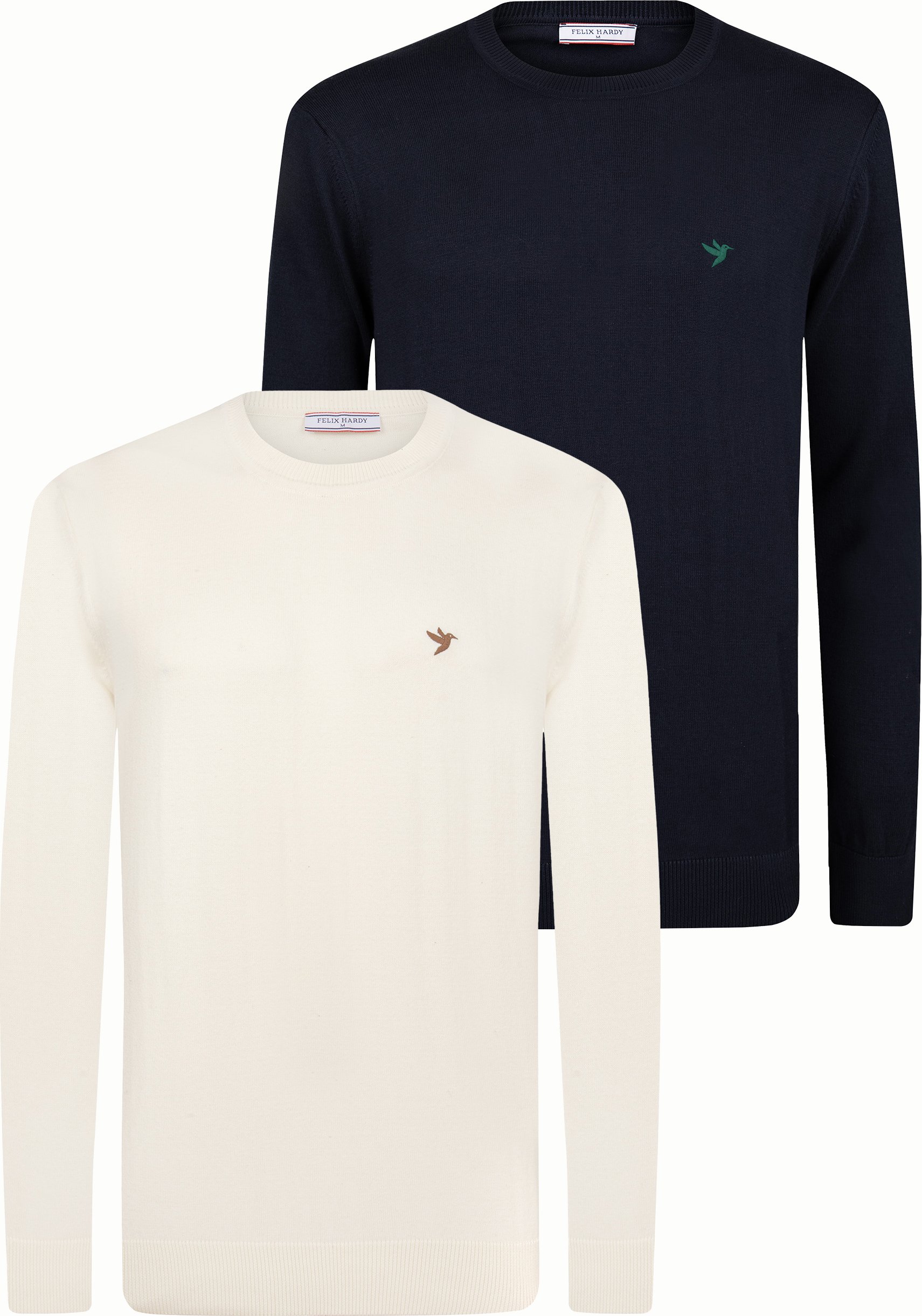 Thumbnail - Pullover Pullover Mit Rundhalsausschnitt 2Er-Pack