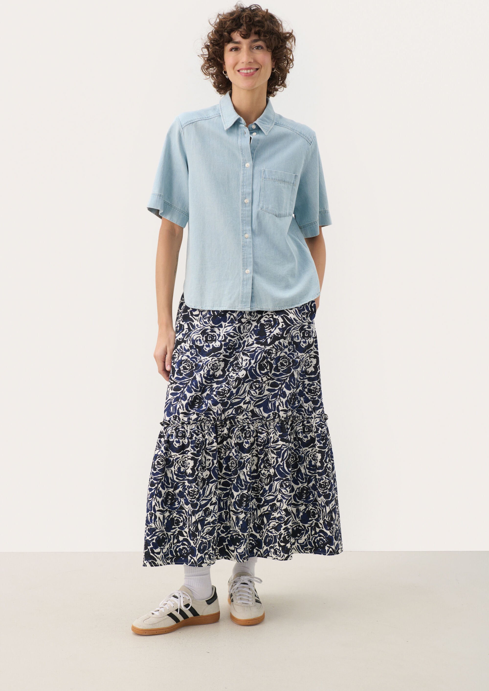 Langarm - Hemd NiclaPW Langarm - Hemd Lockere Passform