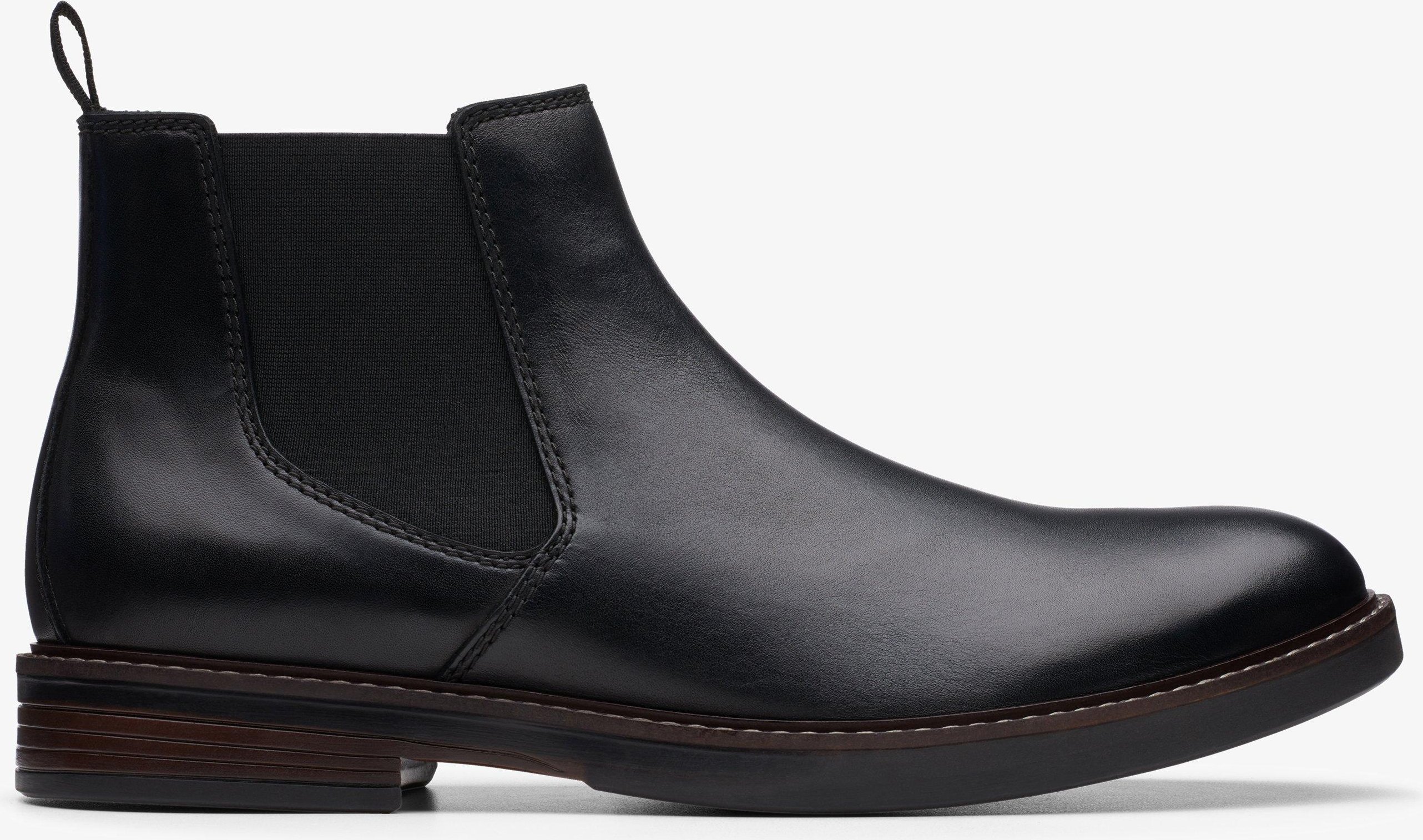 Paulson Up schwarze Lederstiefel