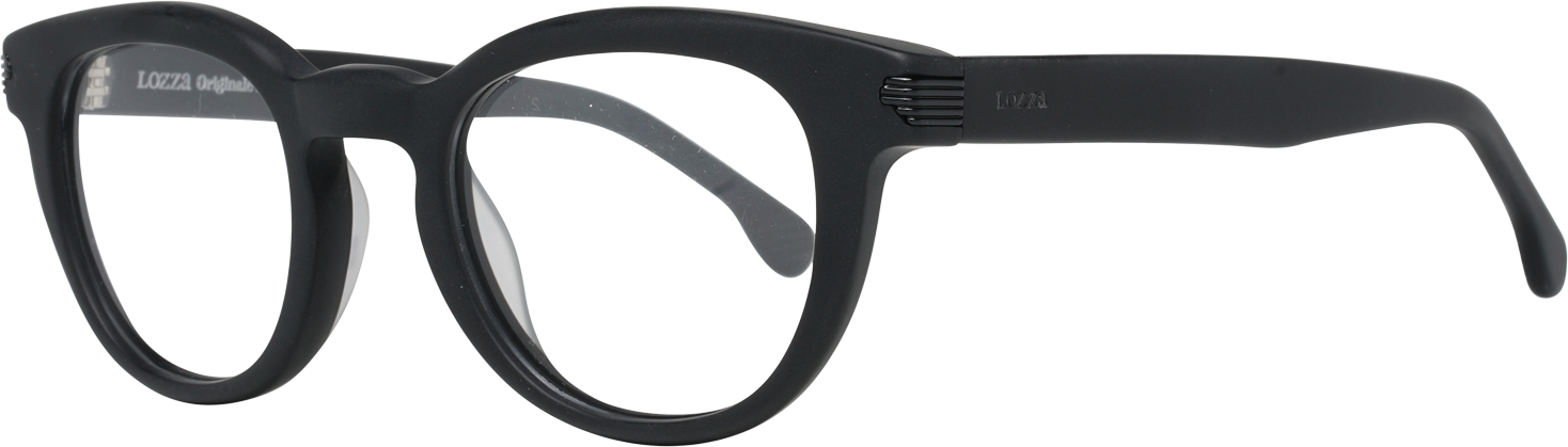 Lozza Schwarze Unisex-Brillenrahmen