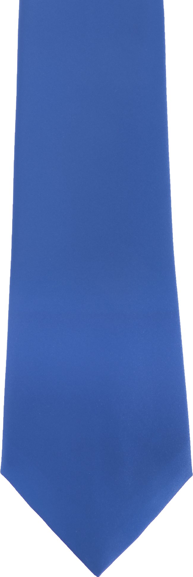 Premier Mens Plain Satin Krawatte (schmale Klinge) (2er-Pack) (Mittelblau)