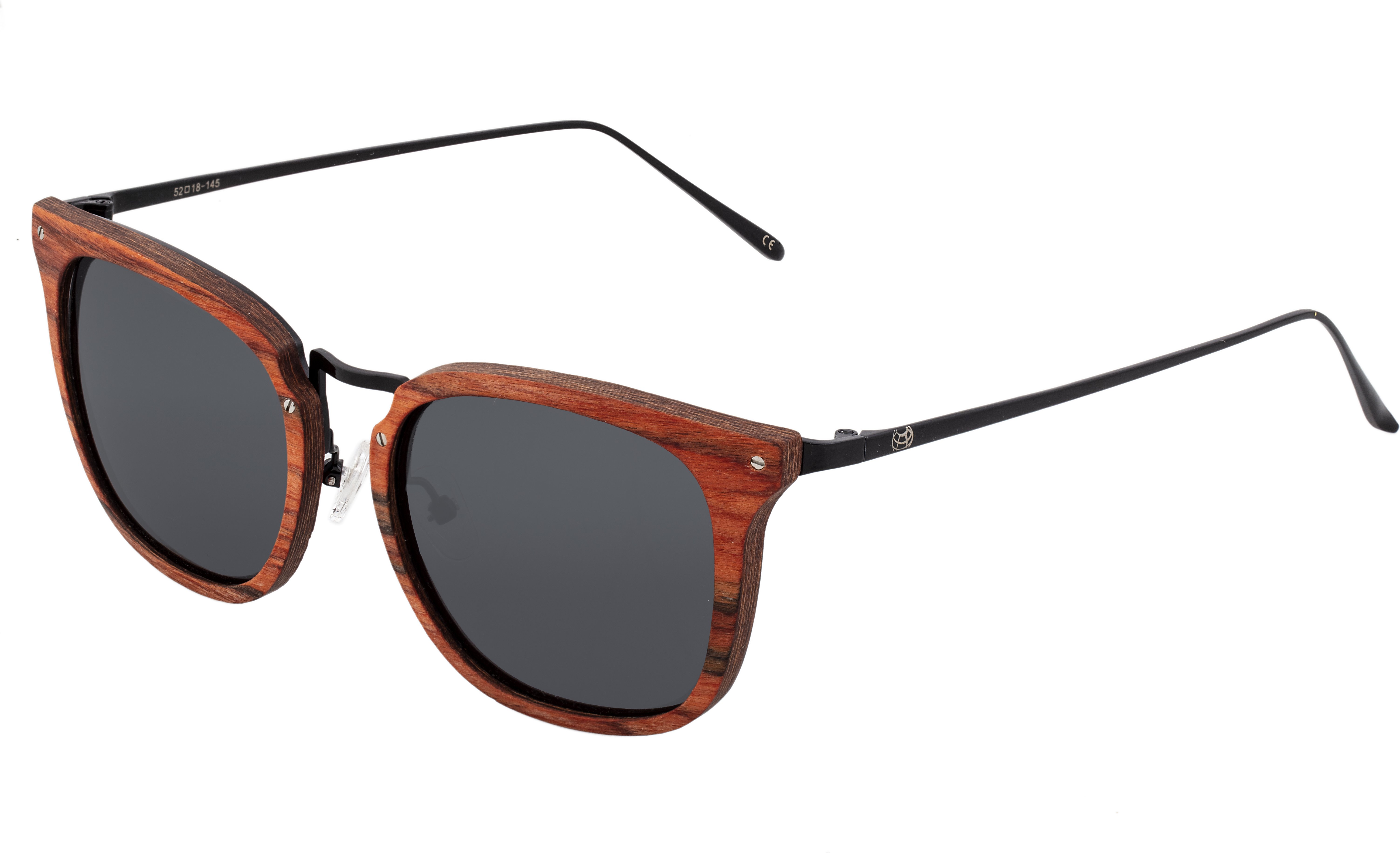 Earth Wood Nosara polarisierte Sonnenbrille