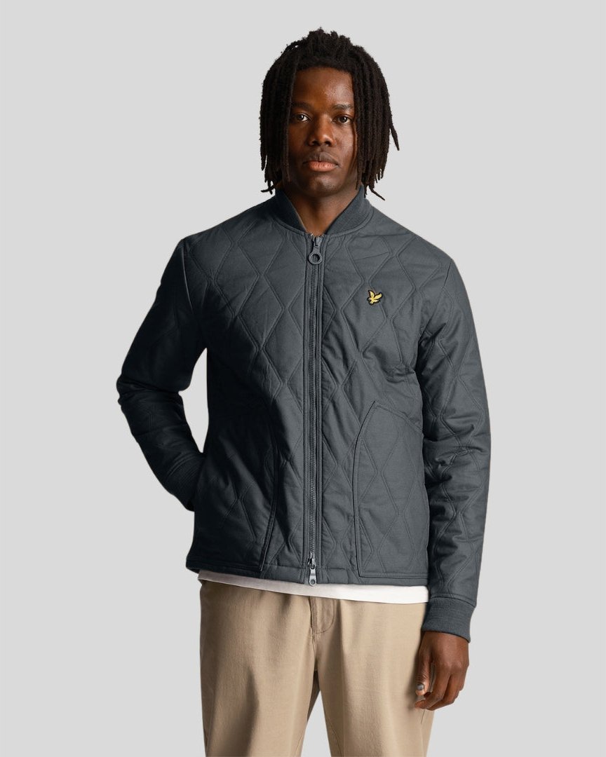 Lyle & Scott Marineblau Kort Lichtgewicht Jack