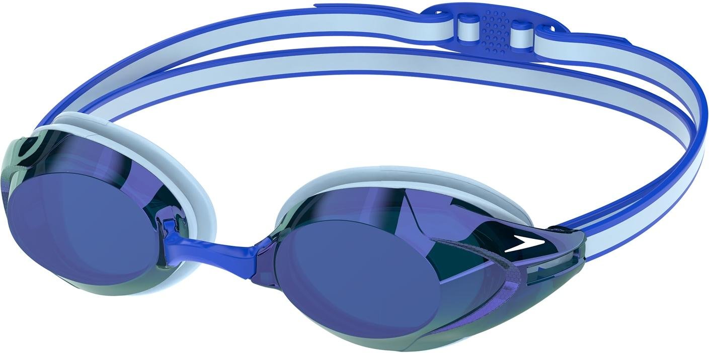 Speedo - "Vanquisher 3.0" Schwimmbrille Verspiegelt für Herren/Damen Unisex (Blau)