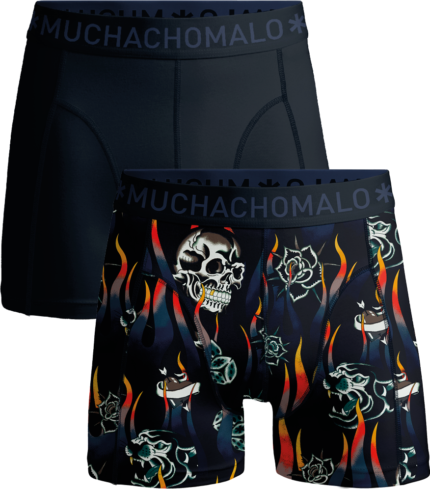 Muchachomalo Herren Boxer Shorts - 2er Pack - Herren Unterwäsche