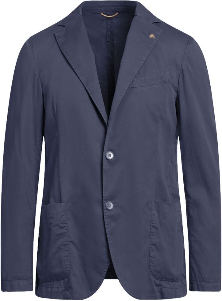 Baumwollblazer im ungefütterten Stil