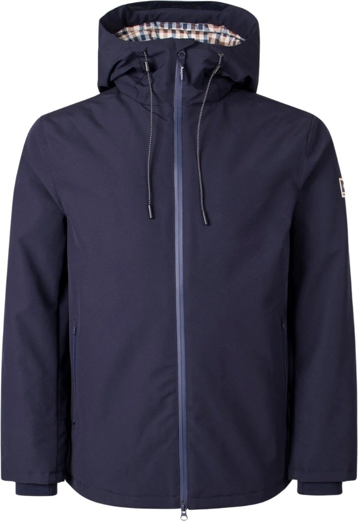 Aquascutum Active Shell Active Mid Parka Marineblaue Jacke