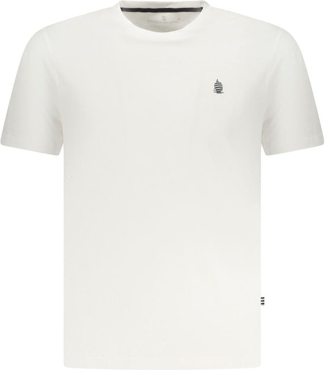 Marina Yachting Bianco Baumwoll Herren T-Shirt