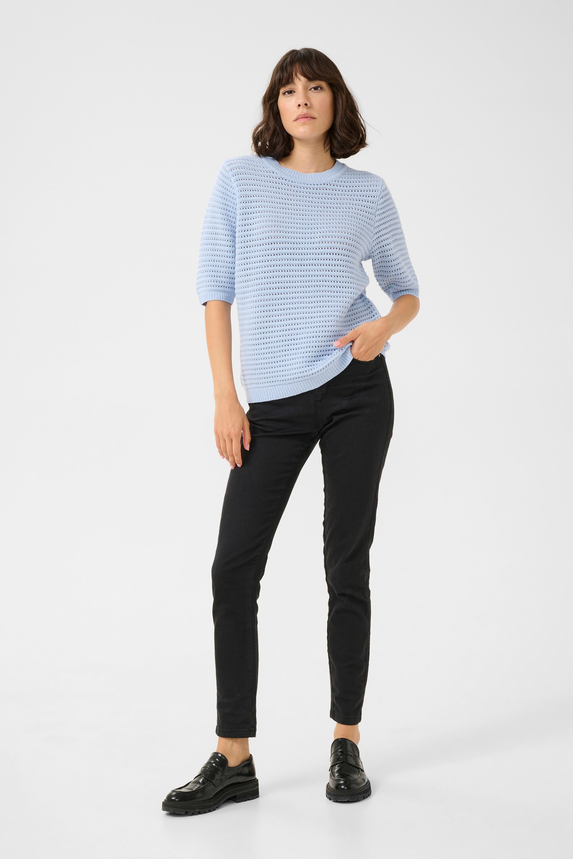 Strickpullover Regular fit blue