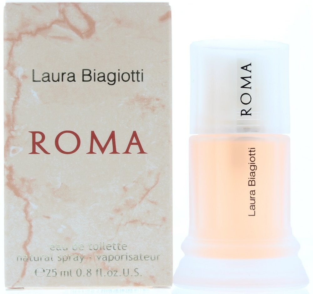 Laura Biagiotti Roma Eau de Toilette 25ml Spray For Her