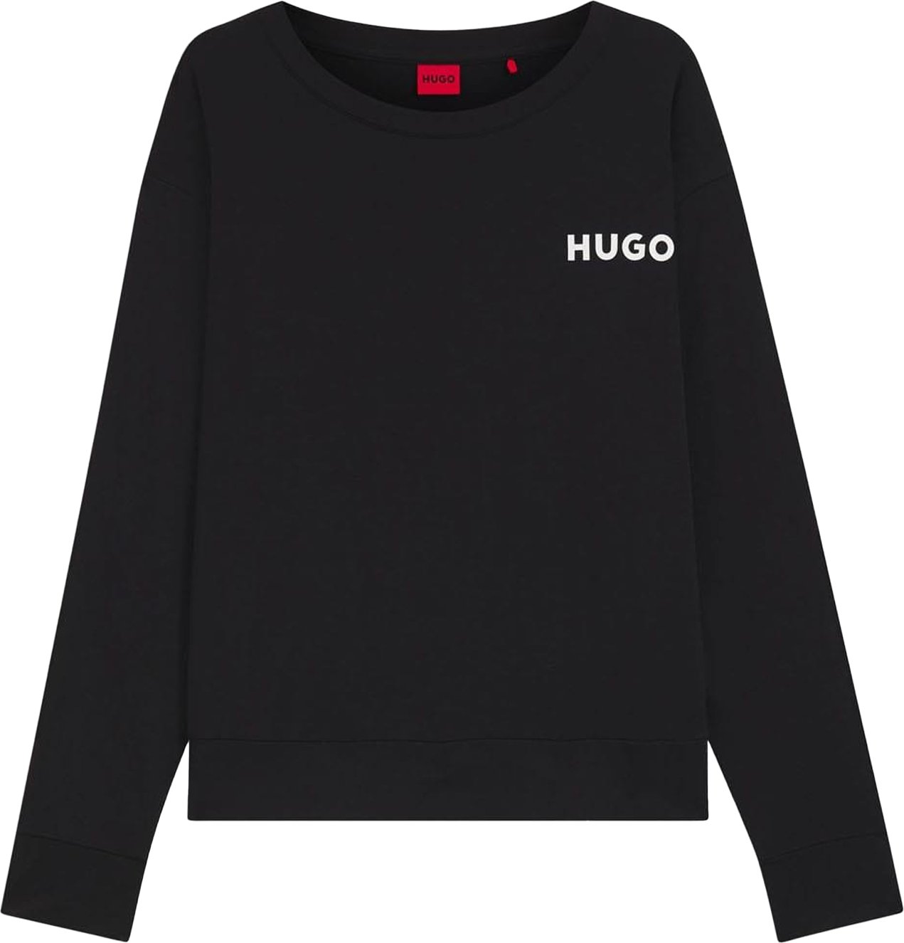 Hugo - "Unite" Schlafanzug-Oberteil für Damen, Langärmlig (Schwarz)