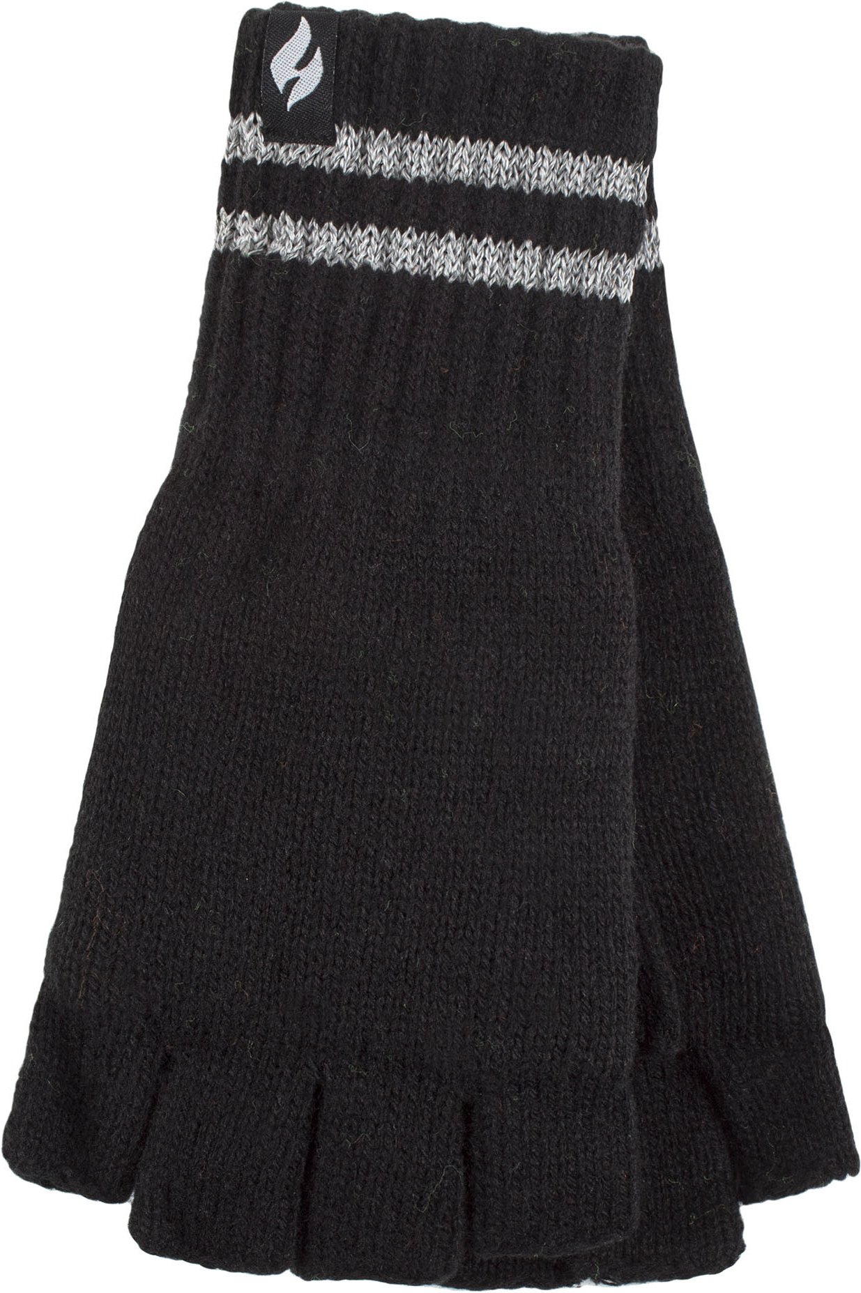 Herren gestrickt fingerlose reflektierende Handschuhe für den Winter | Wärmehalter | Thermal Hi Viz Arbeitshandschuhe - ...