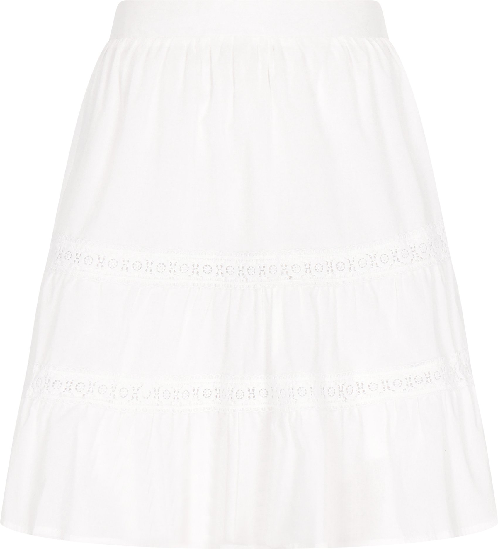 IZIA Rock Frauen Weiß