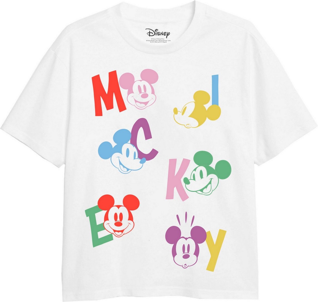 Disney - T-Shirt für Mädchen (Weiß)