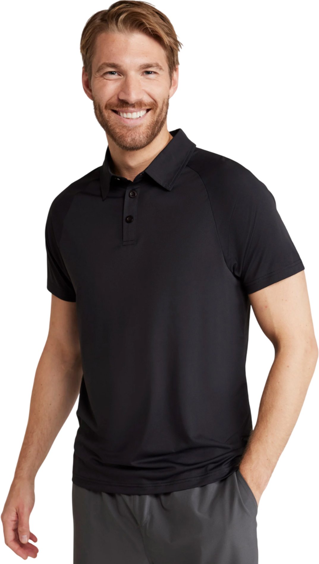 Mountain Warehouse - Poloshirt Leicht für Herren (Schwarz)