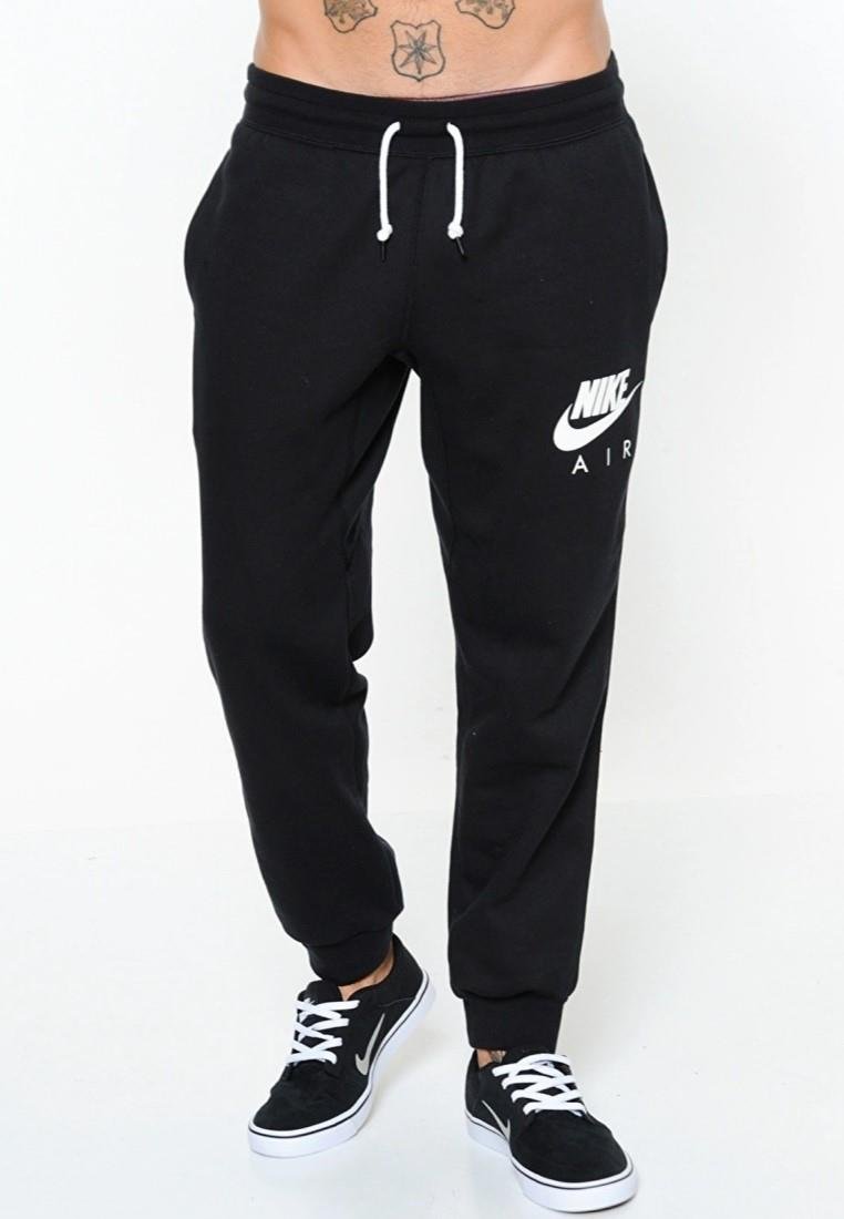 Thumbnail - Nike Air Herren-Fleece-Jogger in Schwarz