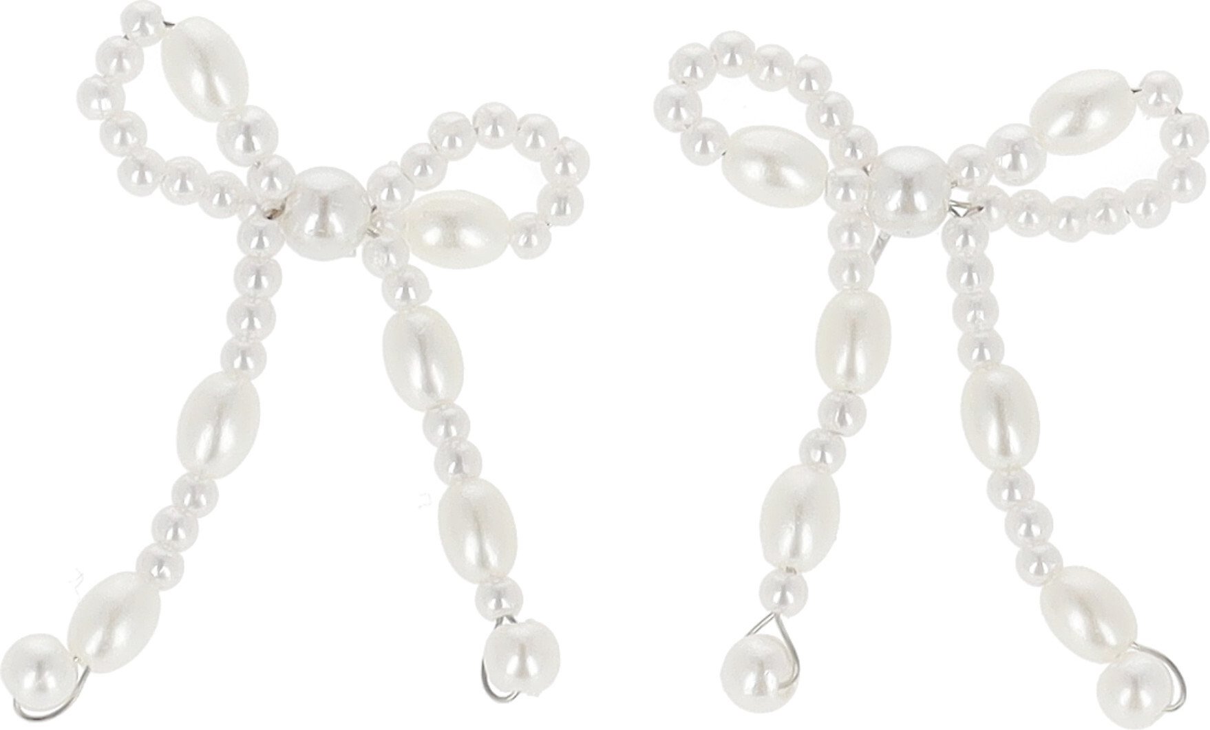 Faina Ohrringe Frauen Weiß