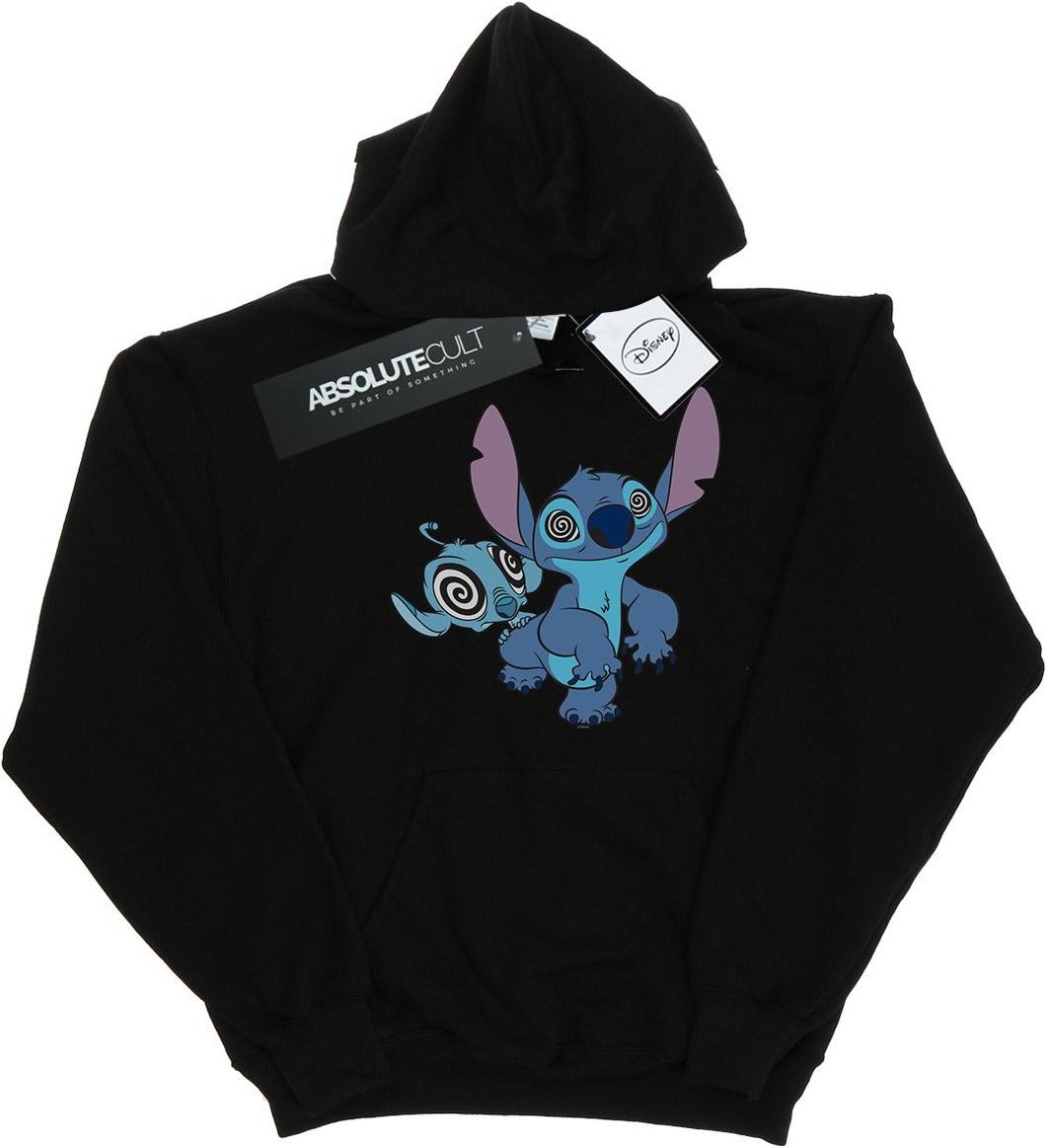 Disney - "Lilo And Stitch Hypnotized" Kapuzenpullover für Herren (Schwarz)