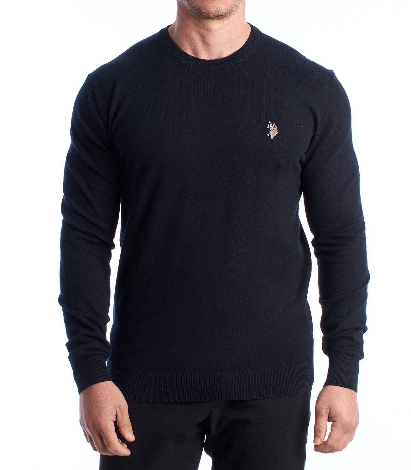 Herren-Strickpullover mit Rundhalsausschnitt US42173048