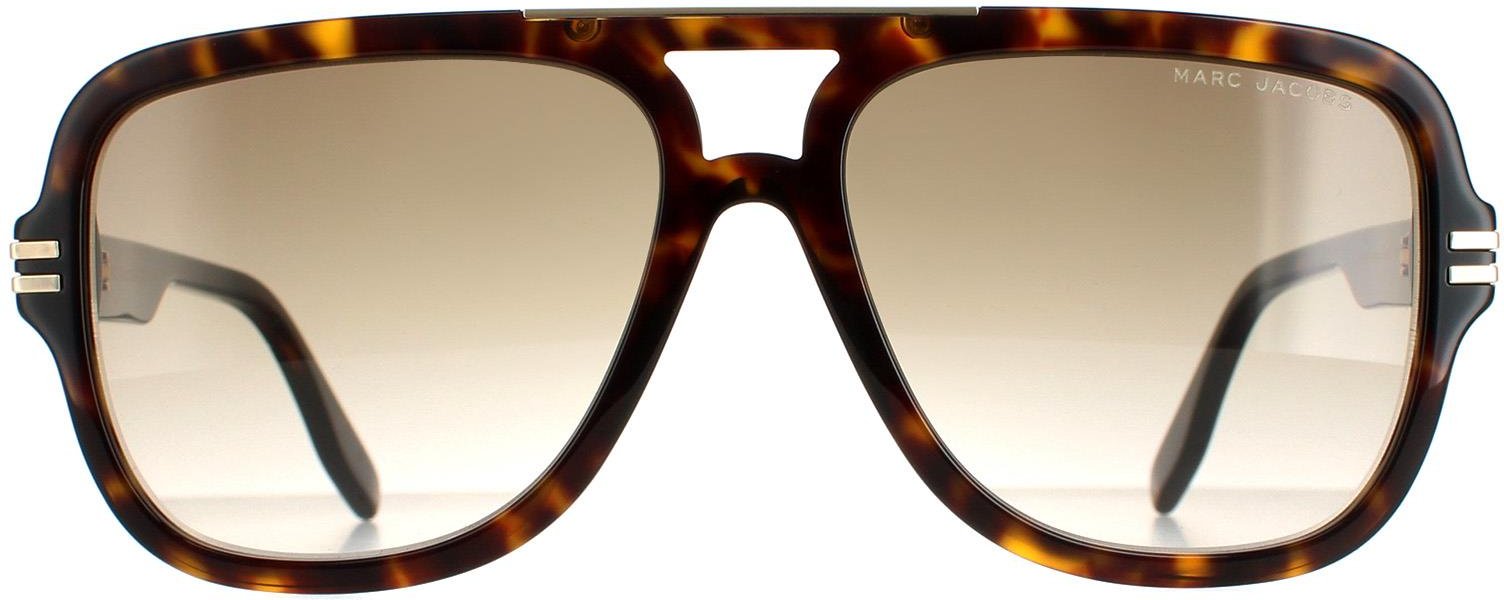 Marc Jacobs Pilotenbrille Herren Havanna Braun Farbverlauf MARC 637/S