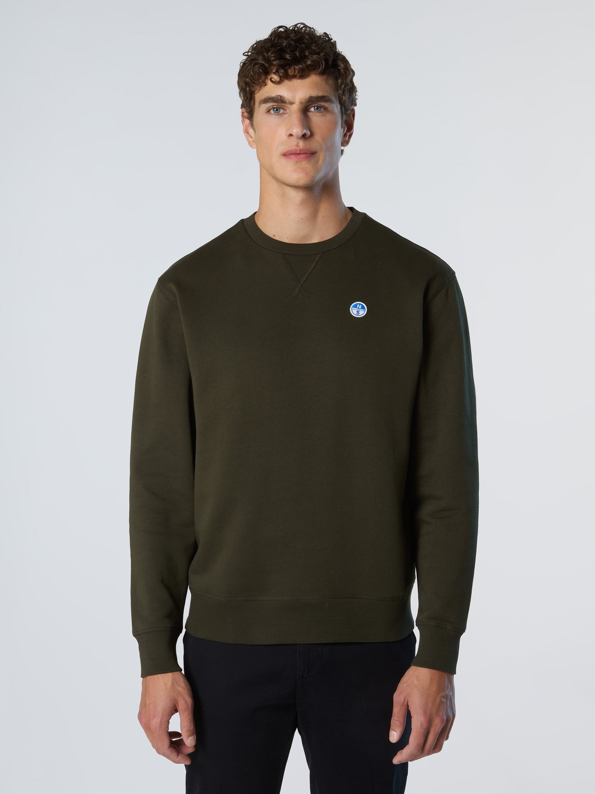 North Sails Sweatshirt Mit North Sails Aufnäher