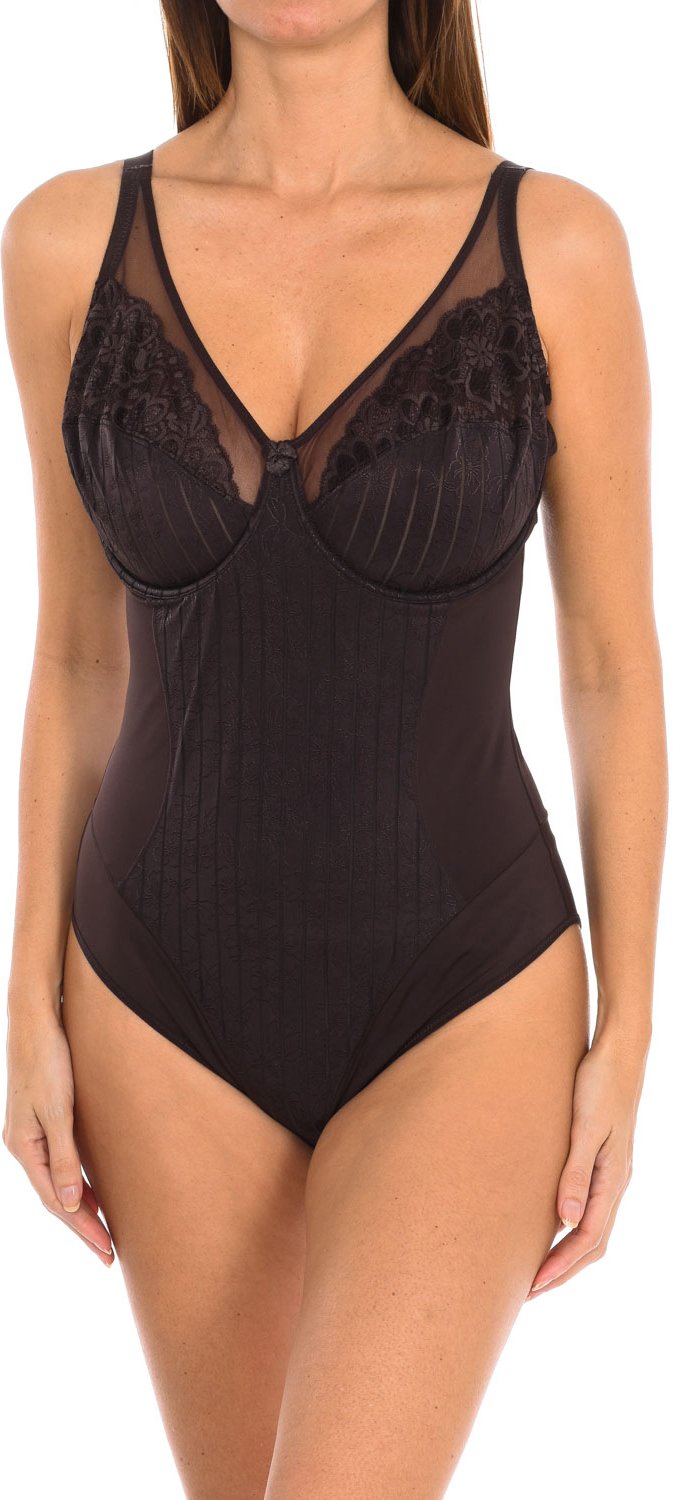 Bügel- und Spitzenbody für Damen, Modell MARILUZ. Elegant, feminin und mit perfekter Passform.