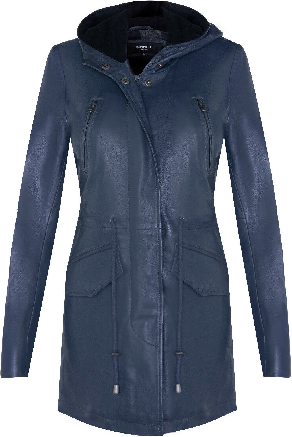 Mittellange Damen-Parkajacke mit Kapuze – Oakengates