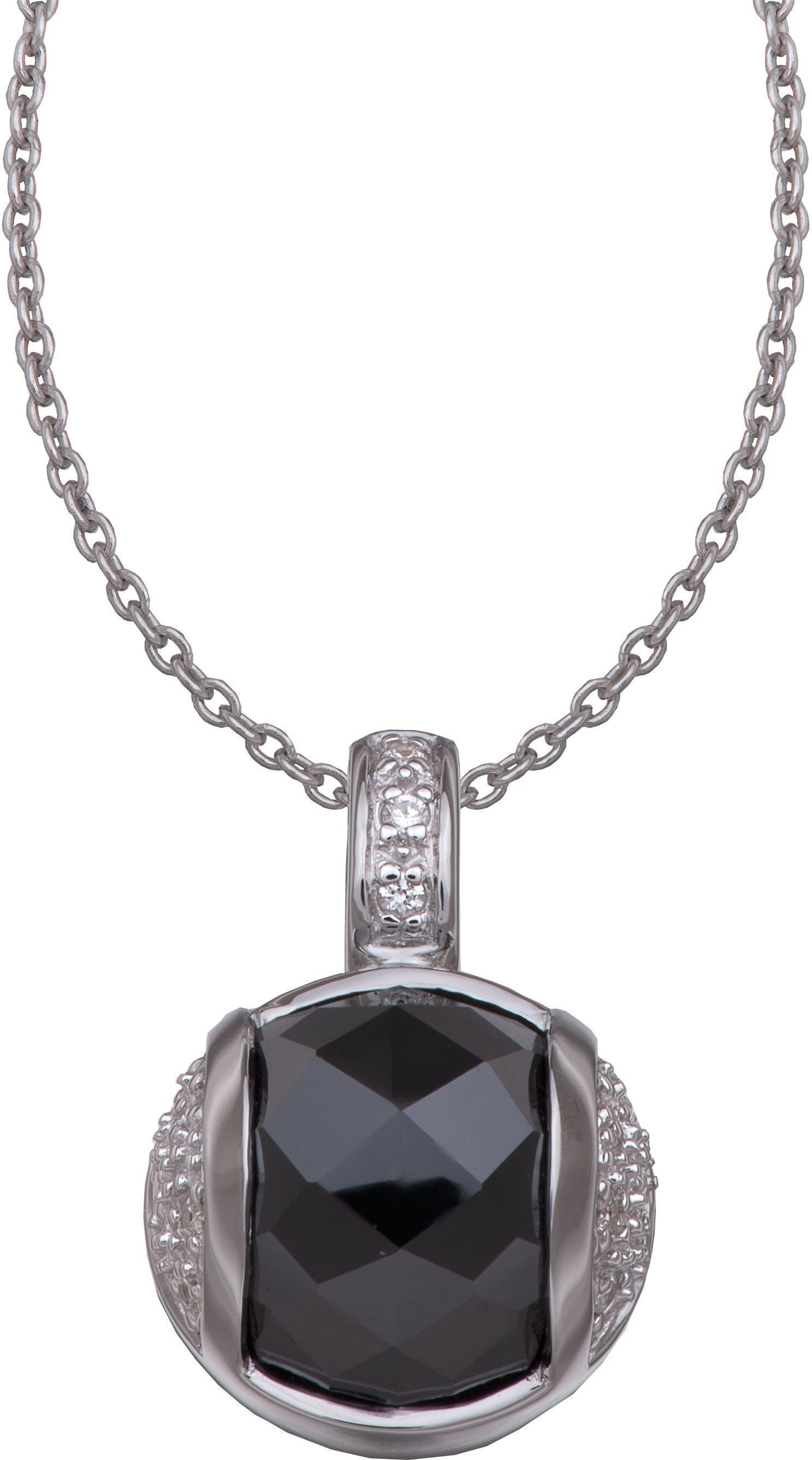 Orphelia Damen-Kette aus 925er Sterlingsilber mit Anhänger – Silber ZH-4572