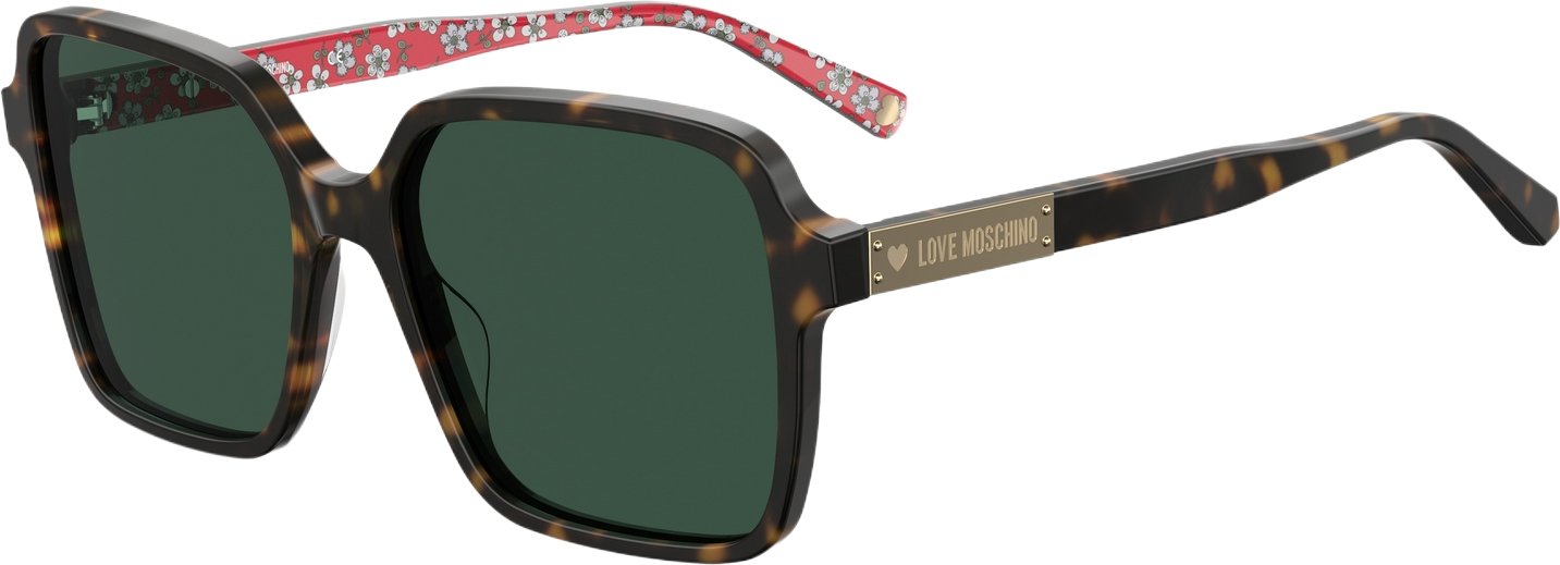 Love Moschino Damen-Sonnenbrillen 55/21/140 mm Acetat