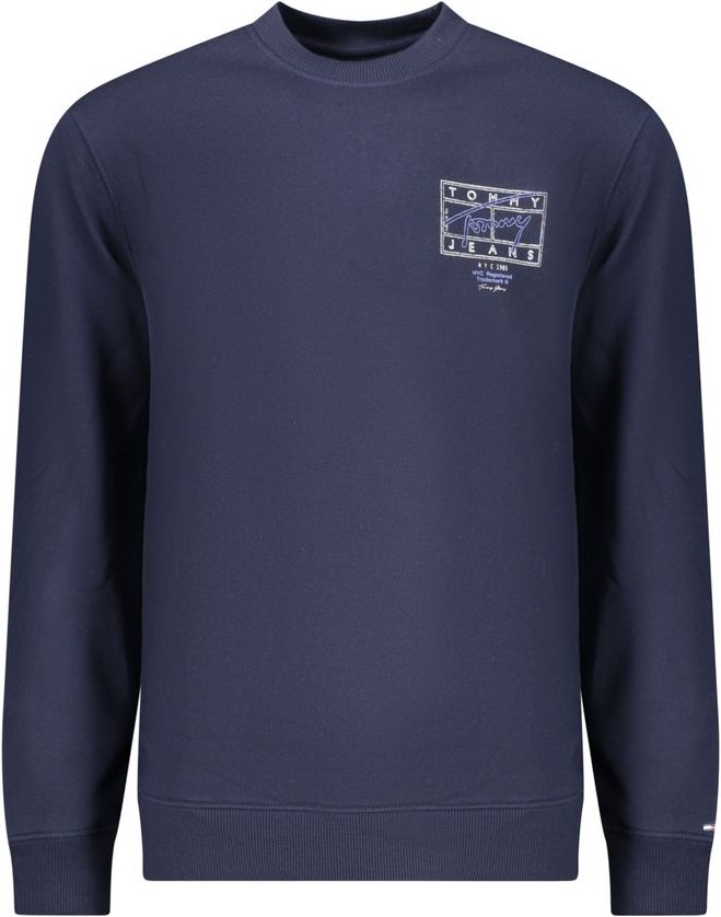 Übergroßer Baumwollmix-Hoodie mit Vordertasche